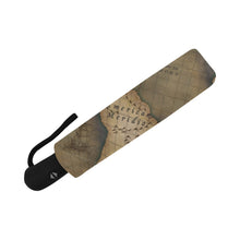 Old Map Auto-Foldable Umbrella
