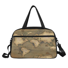 Old Map Gym Handbag