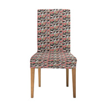 Medieval Village Removable Dining Chair Cover