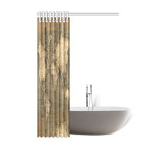 Old Map Shower Curtain 48"x72"