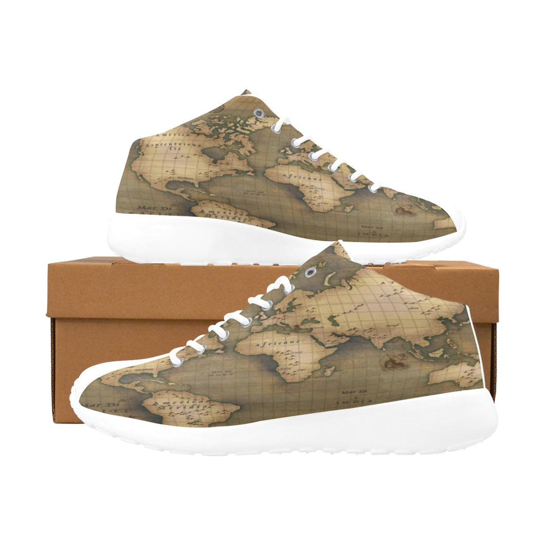 Old Map Women's Basketball Training Shoes