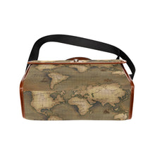 Old Map Waterproof Canvas Bag