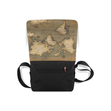Old Map Messenger Bag