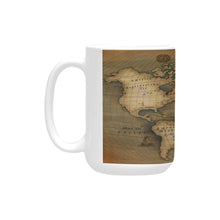 Old Map Ceramic Mug (15oz)