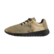 Old Map Women's Athletic Shoes