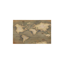 Old Map Bath Rug 20''x 32''