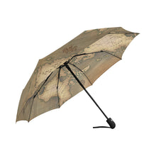 Old Map Auto-Foldable Umbrella