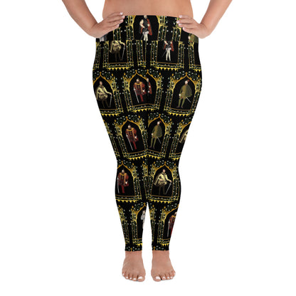 My Tudor Boyfriend All-Over Print Plus Size Leggings