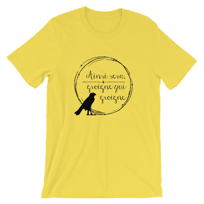 Let them Grumble - Anne Boleyn Motto Short-Sleeve Unisex T-Shirt