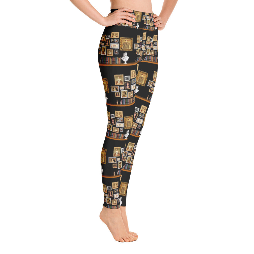 The Six Wives Portrait Yoga Leggings