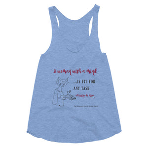 "A Woman with a Mind is Fit for Any Task" Tank