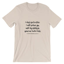 I don't need to flirt Short-Sleeve Unisex T-Shirt