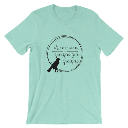 Let them Grumble - Anne Boleyn Motto Short-Sleeve Unisex T-Shirt