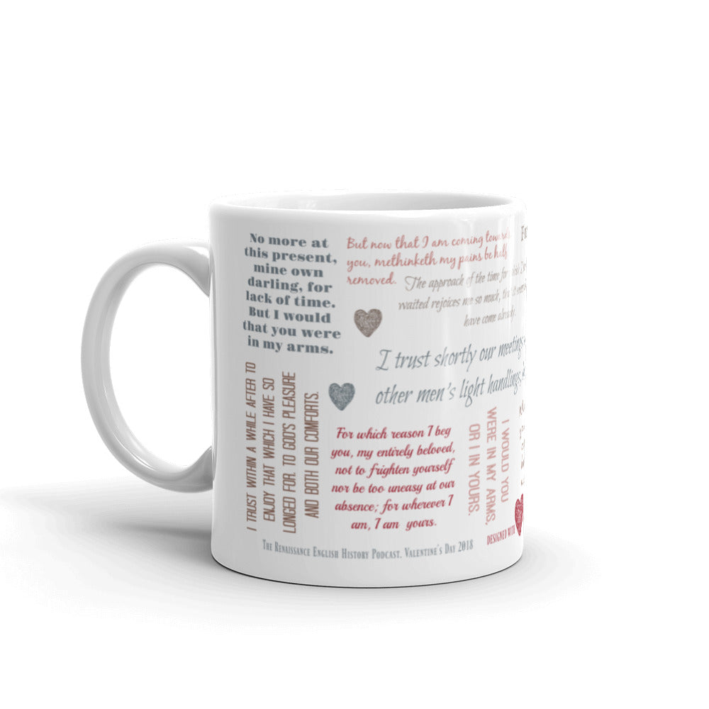 The Henry & Anne Love Letter Mug – The Tudor Fair