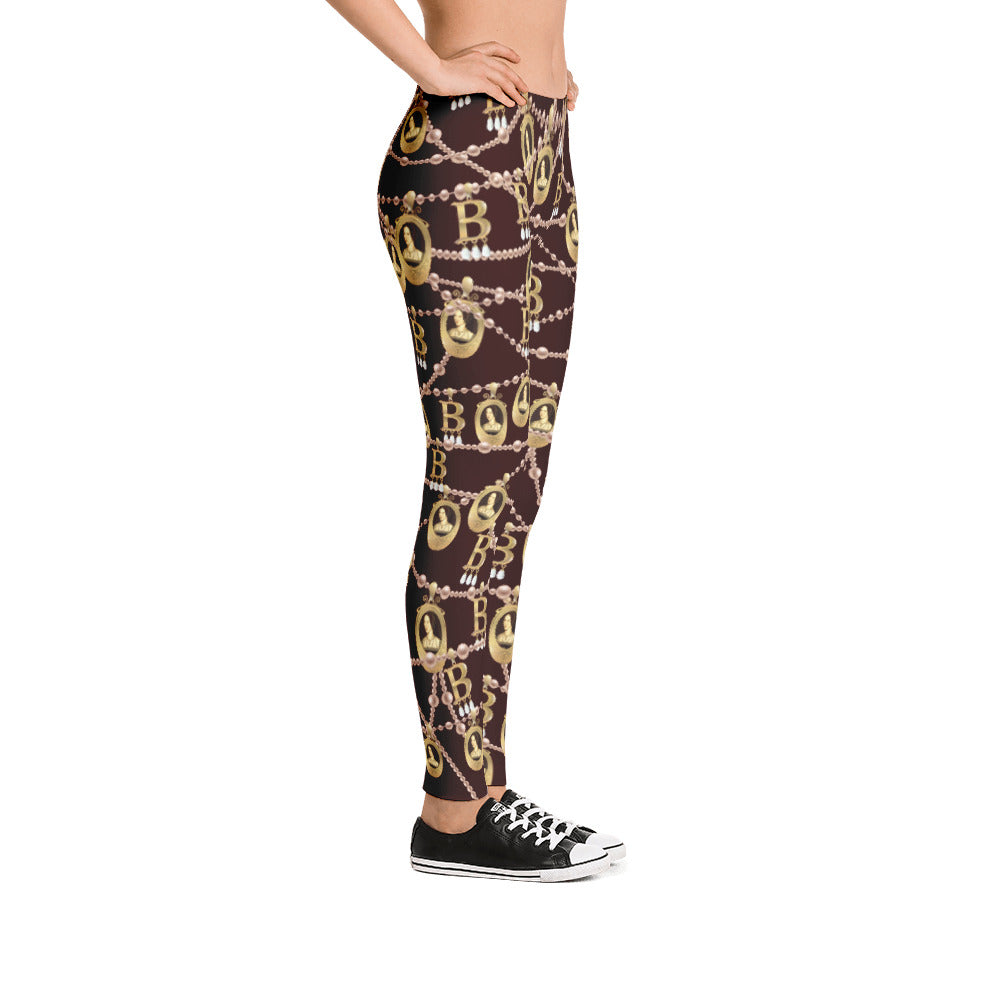 Anne Boleyn Portrait Leggings