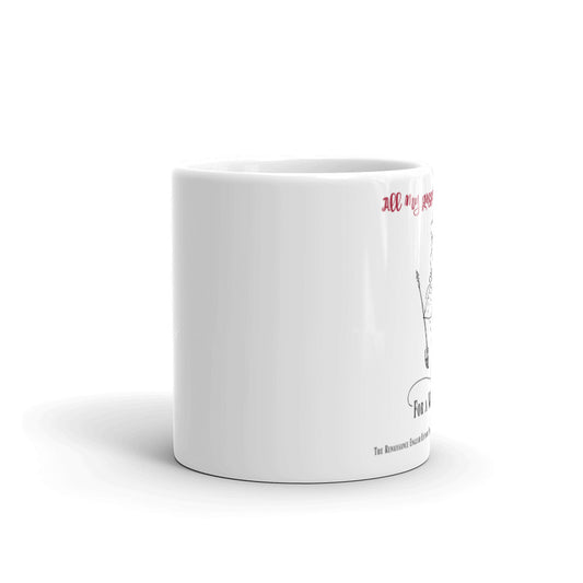 "All My Possessions for a Moment of Time" Elizabeth I Quote Mug