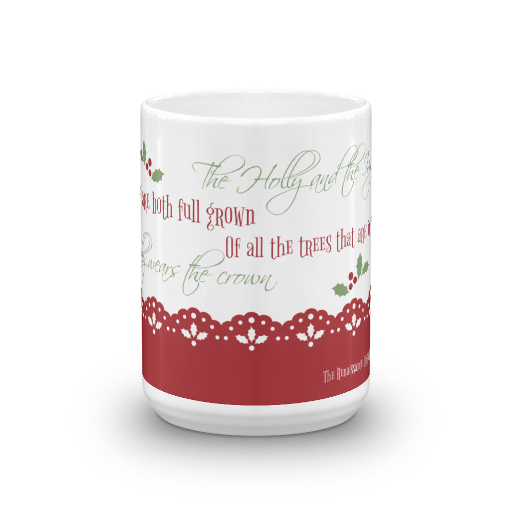 "The Holly and the Ivy" mug