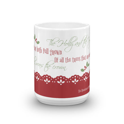 "The Holly and the Ivy" mug