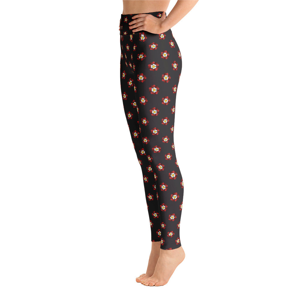 "Tudor Rose" Yoga Leggings
