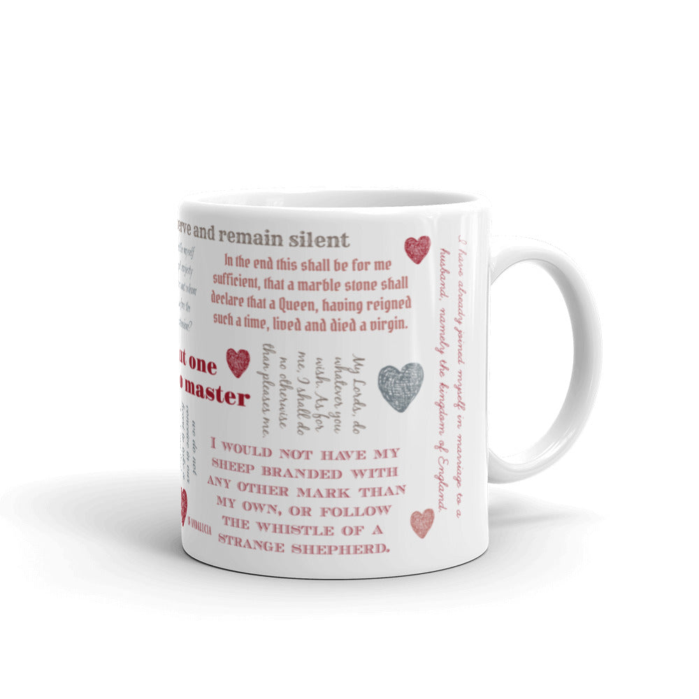 Elizabeth I "No Master" mug