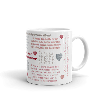 Elizabeth I "No Master" mug