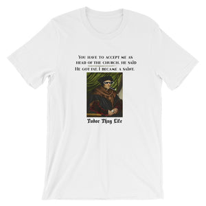 Thomas More Thug Life Short-Sleeve Unisex T-Shirt