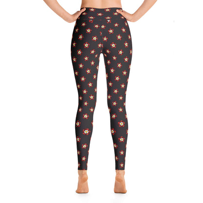 "Tudor Rose" Yoga Leggings