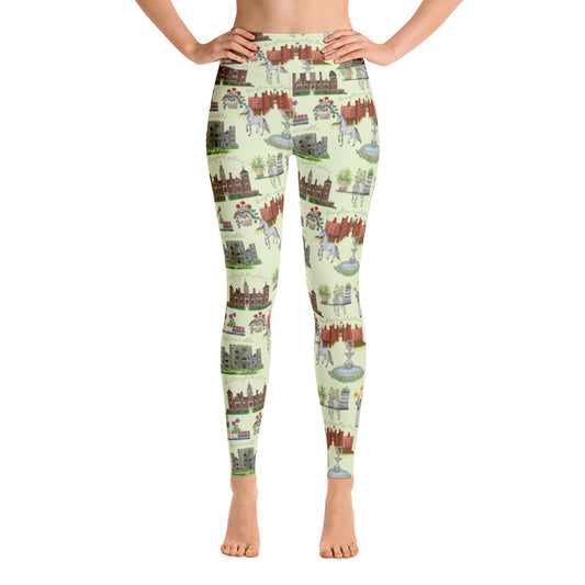 Anne Boleyn's Homes and a Summer English Garden Leggings