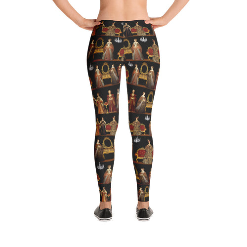 The Six Wives Dinner Party Leggings