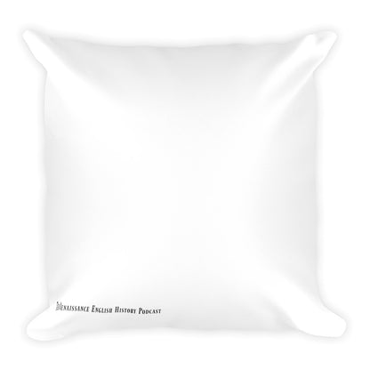 "Make we joy now in this Fest" Decorative Christmas Throw Pillow
