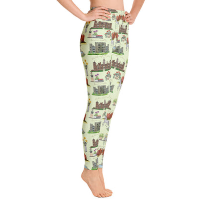 Anne Boleyn's Homes and a Summer English Garden Leggings