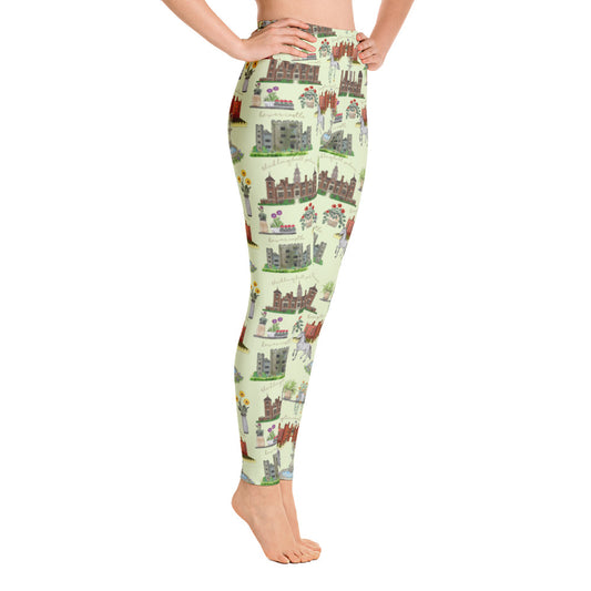 Anne Boleyn's Homes and a Summer English Garden Leggings