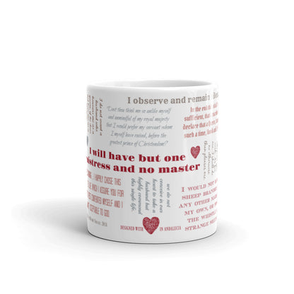 Elizabeth I "No Master" mug