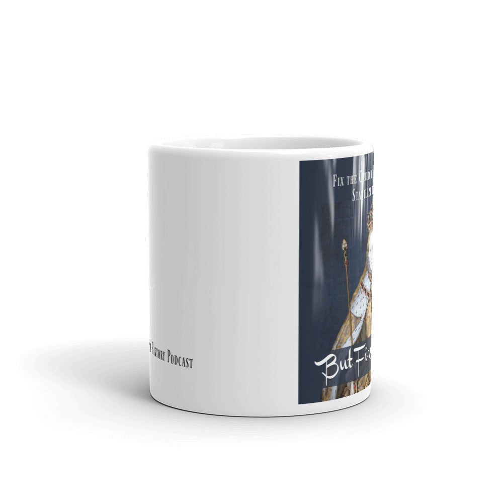 Elizabeth I "But first Coffee" Mug