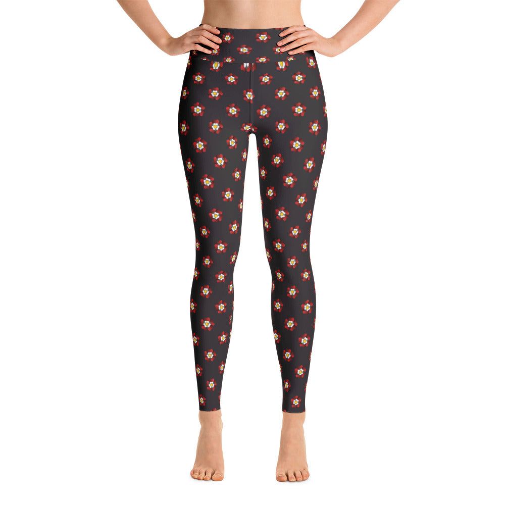 "Tudor Rose" Yoga Leggings
