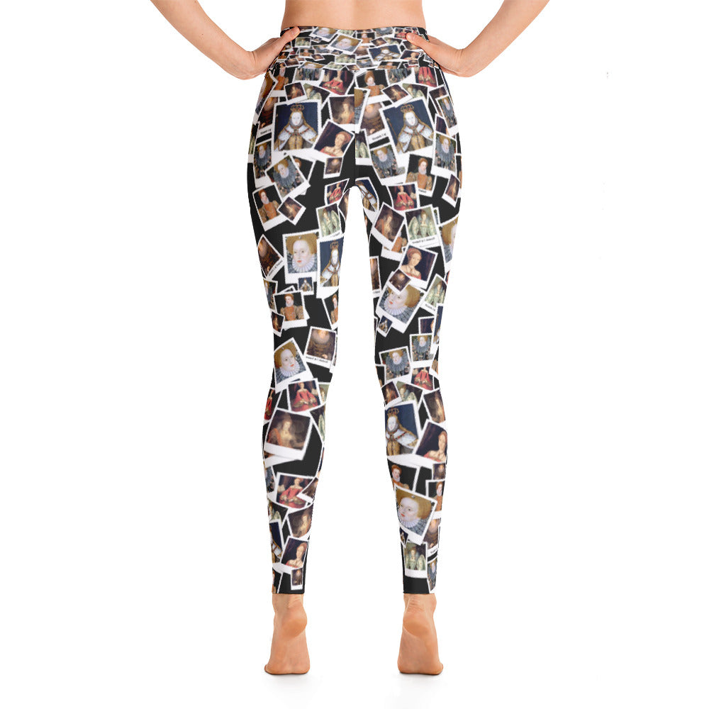 The Elizabeth Portrait Yoga Leggings