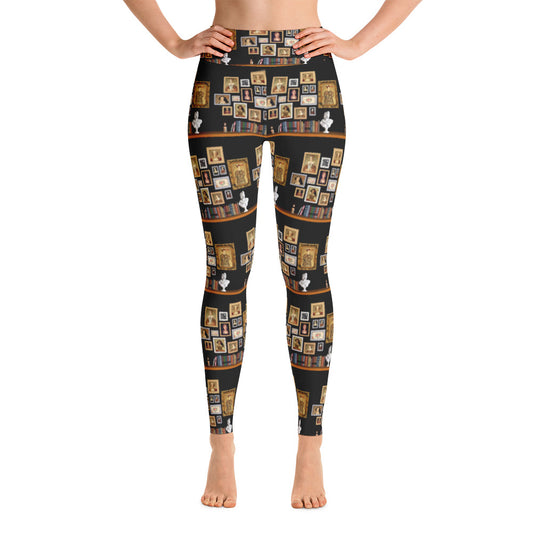 The Six Wives Portrait Yoga Leggings